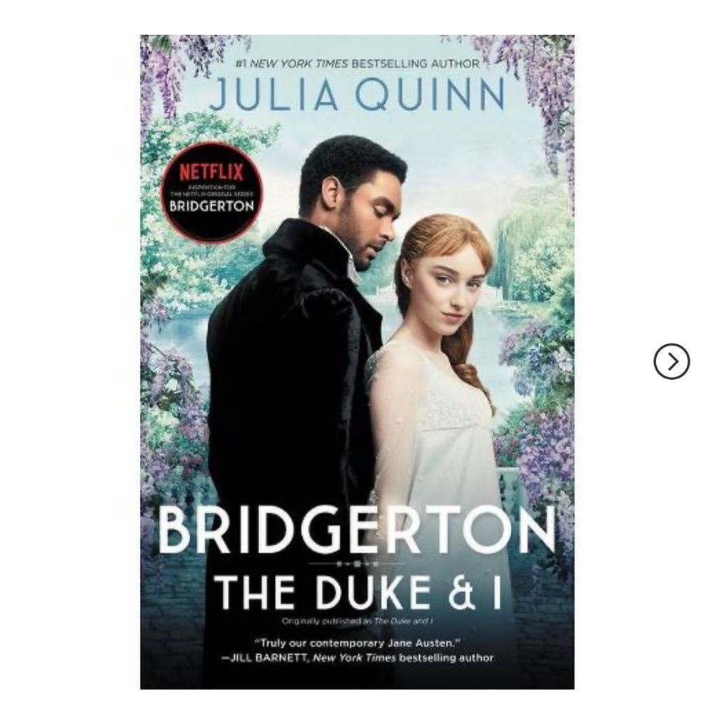 Bridgerton The Duke & I soft cover book